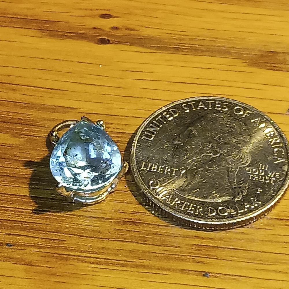 5ct. Natural Aquamarine Necklace